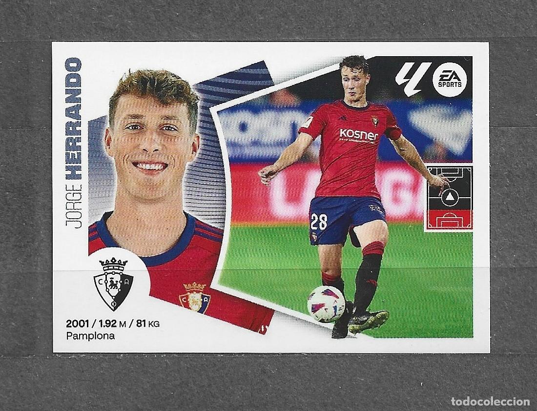 Cromos de f&uacute;tbol: Liga este 24/25 - Herrando - N&ordm; 9 - CA Osasuna
