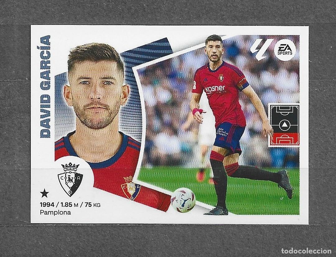 Cromos de f&uacute;tbol: Liga este 24/25 - David Garc&iacute;a - N&ordm; 8 - CA Osasuna