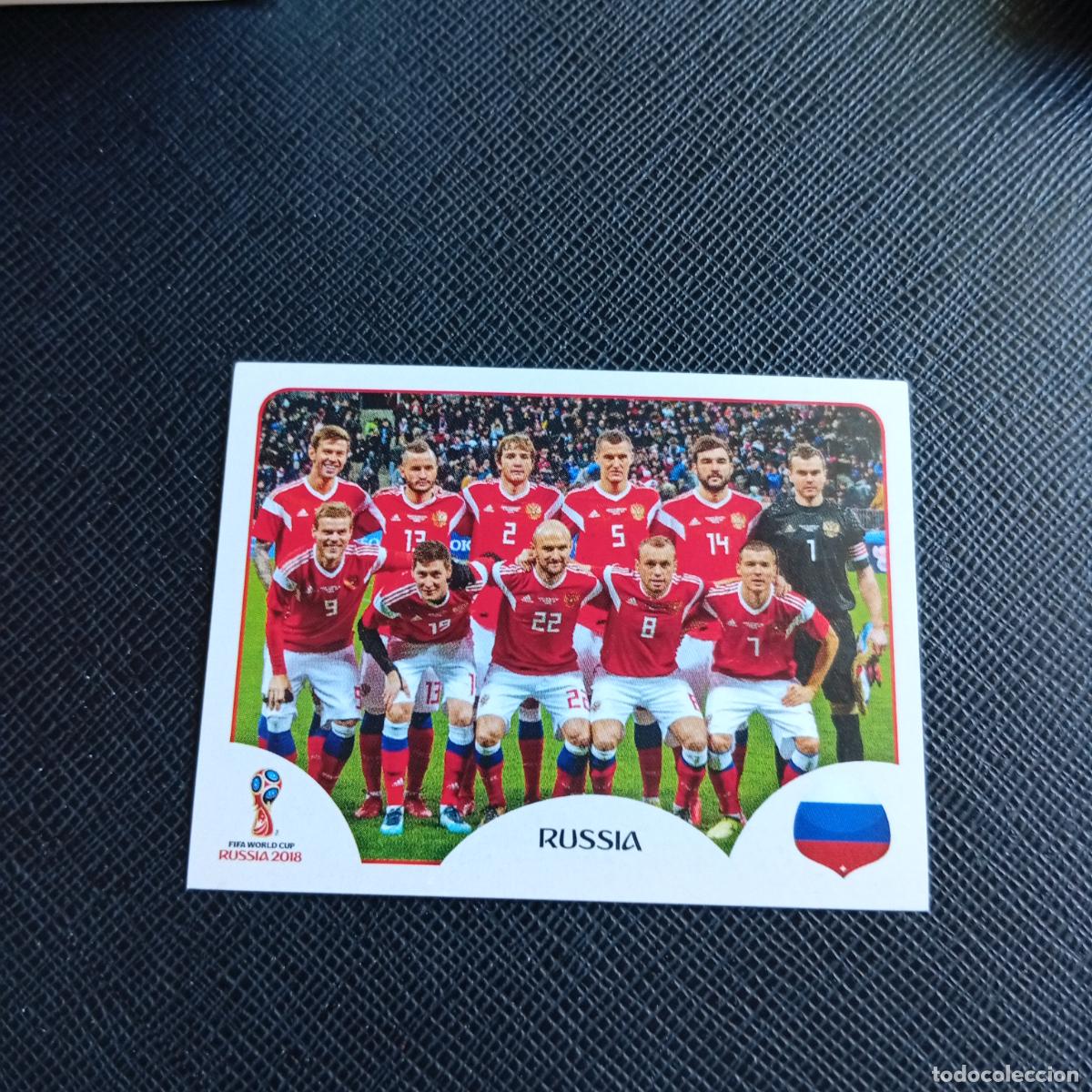 Cromos de f&uacute;tbol: 33 ALINEACION RUSIA PANINI MUNDIAL RUSIA 2018 CROMO FUTBOL 18 - SIN PEGAR - /CJ2 ..