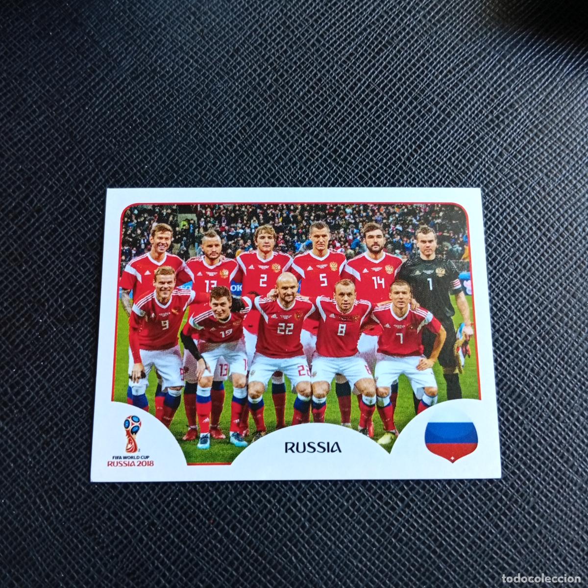 Cromos de f&uacute;tbol: 33 ALINEACION RUSIA PANINI MUNDIAL RUSIA 2018 CROMO FUTBOL 18 - SIN PEGAR - /CJ2 ...