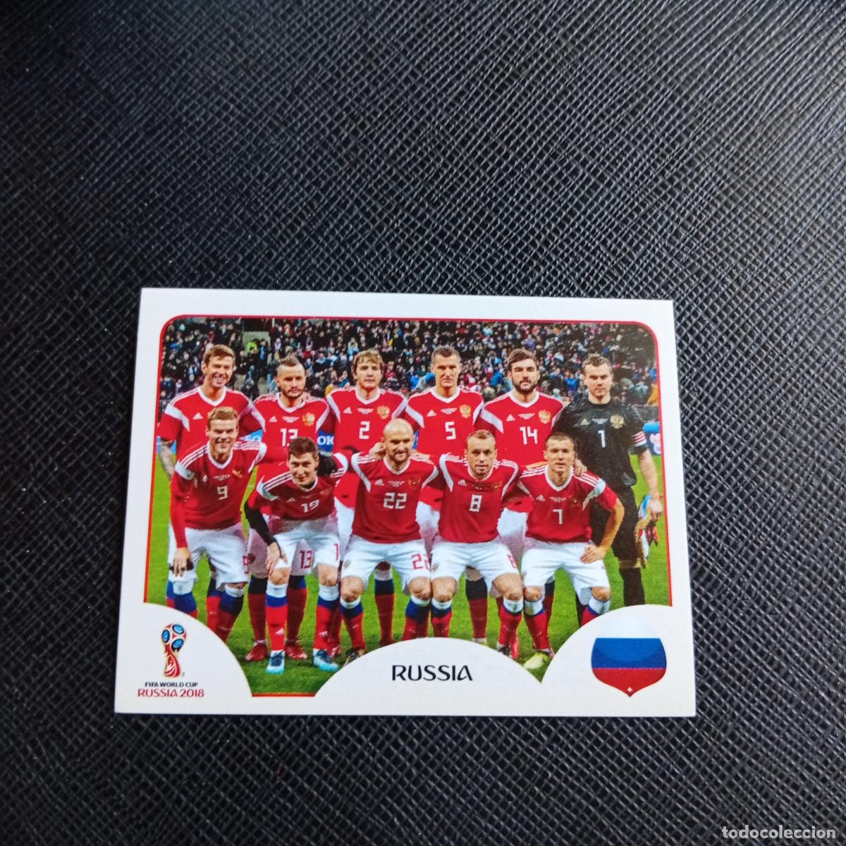 Cromos de f&uacute;tbol: 33 ALINEACION RUSIA PANINI MUNDIAL RUSIA 2018 CROMO FUTBOL 18 - SIN PEGAR - /CJ2 ....