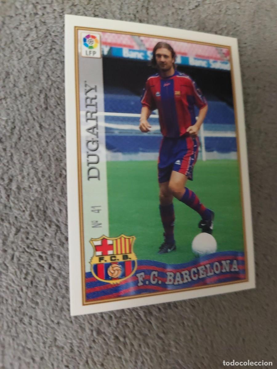 Cromos de f&uacute;tbol: 41. DUGARRY F.C. BARCELONA MUNDICROMO FICHAS 97 98 LIGA 1997 1998 CARD ABB