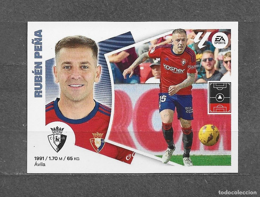 Cromos de f&uacute;tbol: Liga este 24/25 - Rub&eacute;n Pe&ntilde;a - N&ordm; 6 - CA Osasuna
