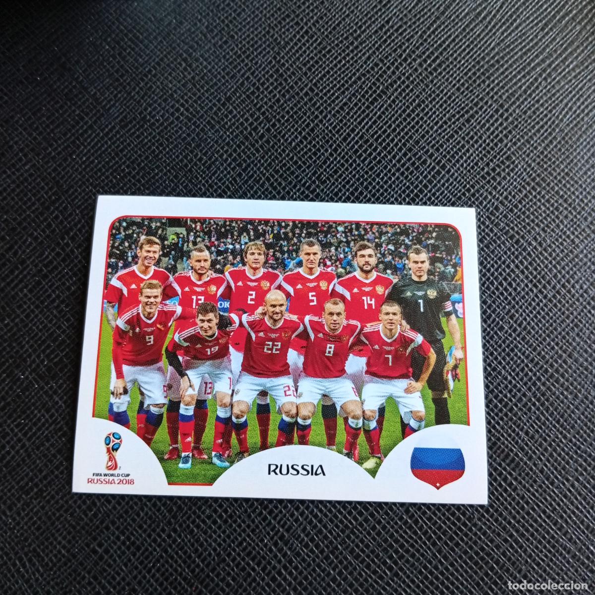 Cromos de f&uacute;tbol: 33 ALINEACION RUSIA PANINI MUNDIAL RUSIA 2018 CROMO FUTBOL 18 - SIN PEGAR - /CJ2 ....