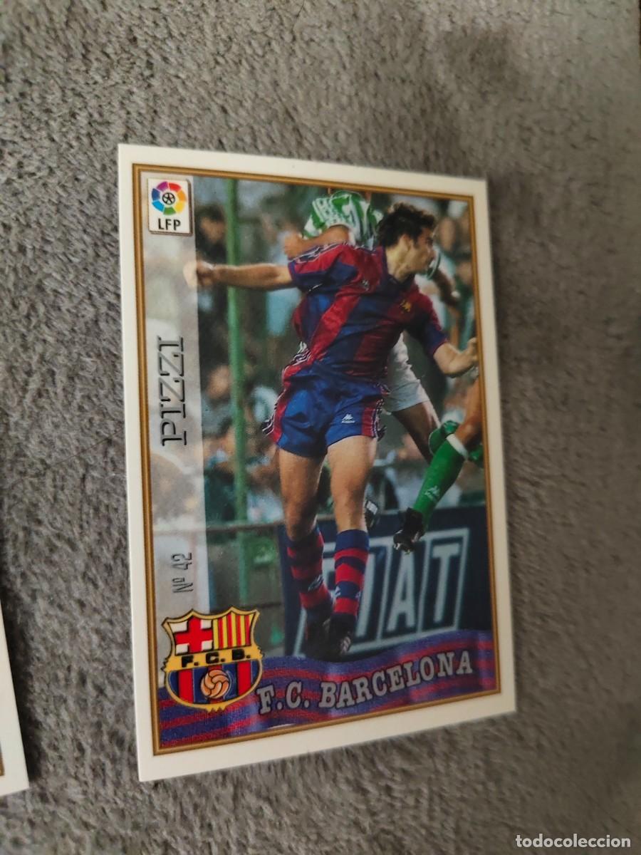 Cromos de f&uacute;tbol: 42. PIZZI F.C. BARCELONA MUNDICROMO FICHAS 97 98 LIGA 1997 1998 CARD ABB