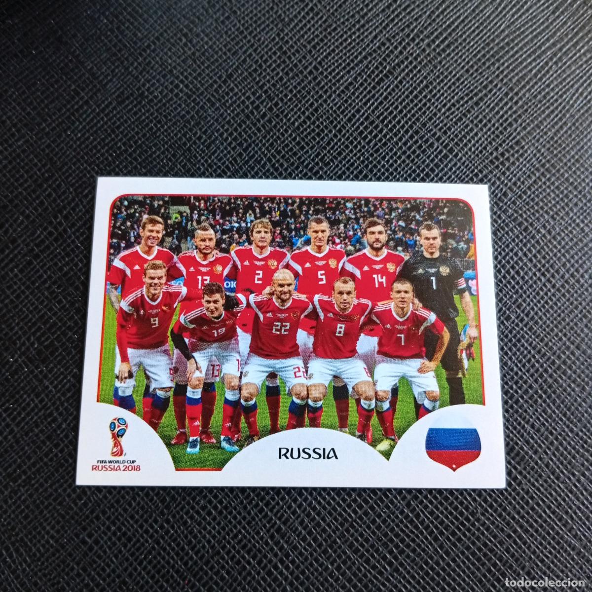 Cromos de f&uacute;tbol: 33 ALINEACION RUSIA PANINI MUNDIAL RUSIA 2018 CROMO FUTBOL 18 - SIN PEGAR - /CJ2 .....