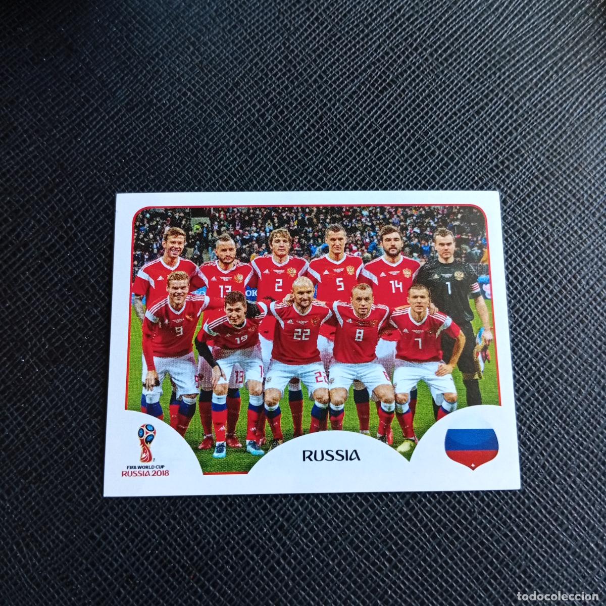 Cromos de f&uacute;tbol: 33 ALINEACION RUSIA PANINI MUNDIAL RUSIA 2018 CROMO FUTBOL 18 - SIN PEGAR - /CJ2 .....