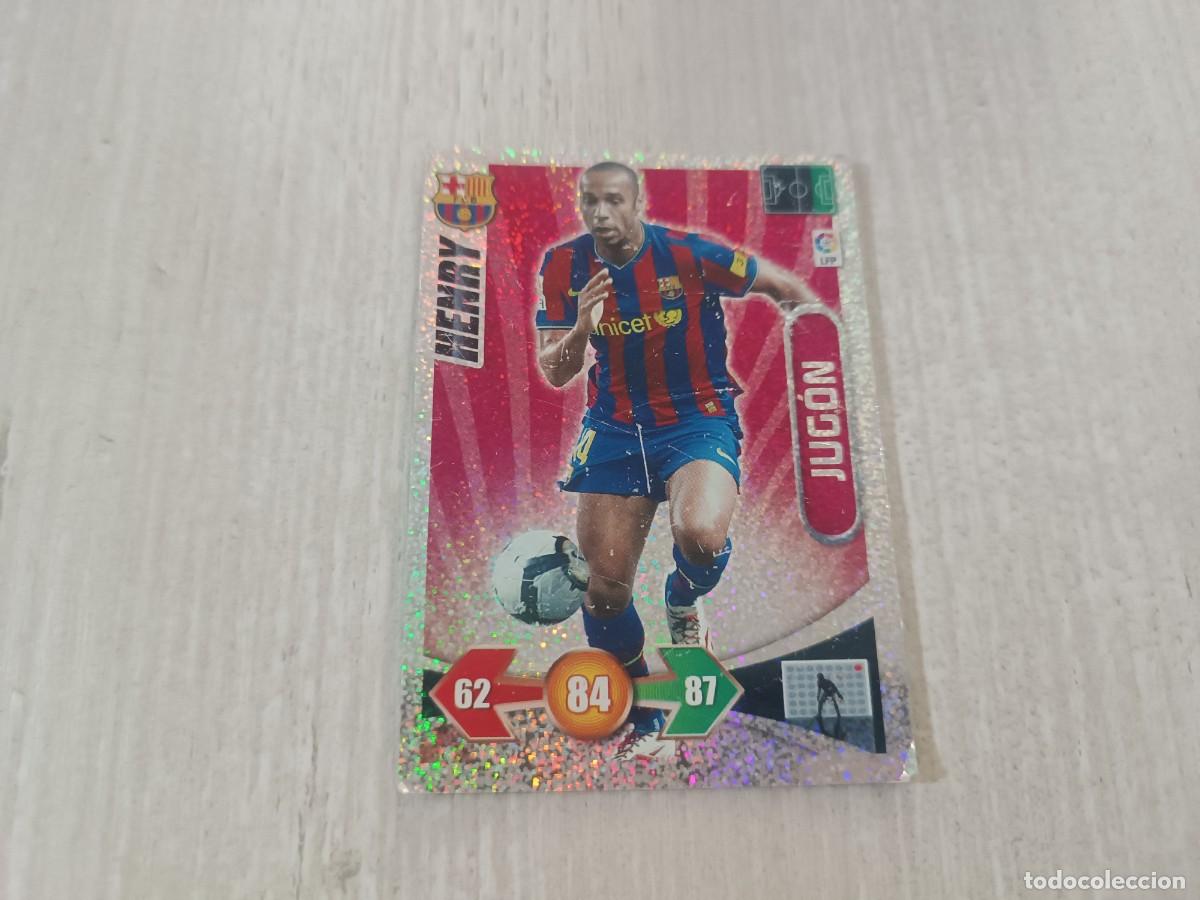 Cromos de f&uacute;tbol: HENRY JUG&Oacute;N ADRENALYN 2009 2010 09 10