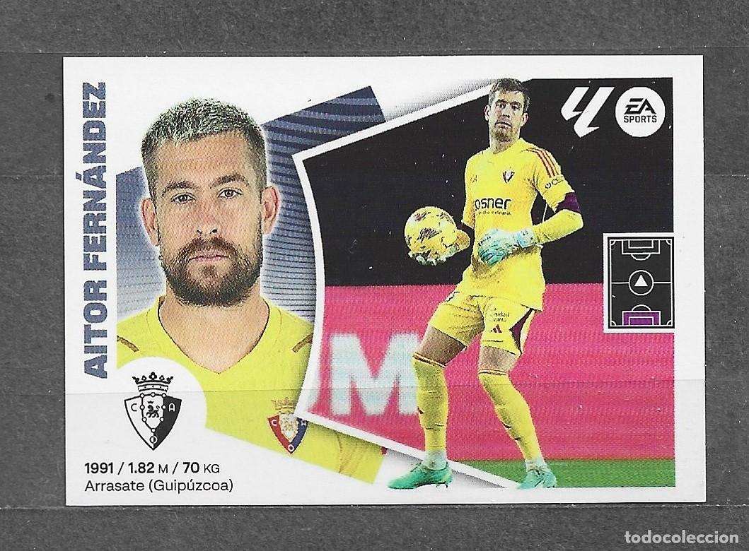 Cromos de f&uacute;tbol: Liga este 24/25 - Aitor Fern&aacute;ndez - N&ordm; 4 - CA Osasuna