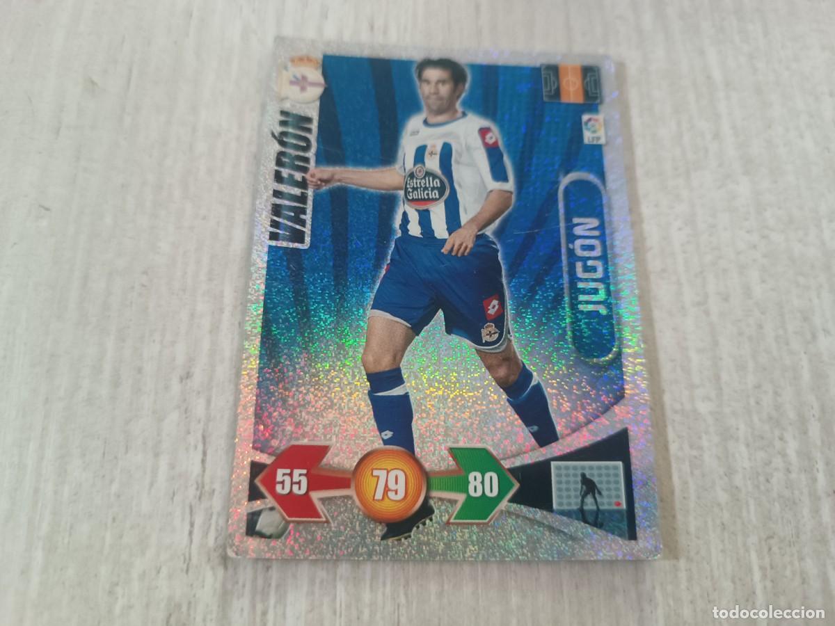 Cromos de f&uacute;tbol: VALERON JUG&Oacute;N ADRENALYN 2009 2010 09 10