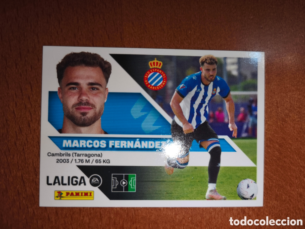Figurine di Calcio: Marcos Fern&aacute;ndez n&deg;15 liga este 26/27 Espanyol