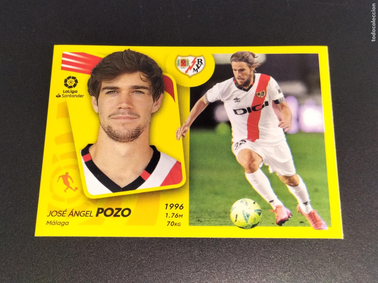 Figurine di Calcio: N&ordm; 13 B POZO RAYO VALLECANO CROMOS LALIGA SANTANDER ESTE LIGA 2021 2022 21 22 PANINI