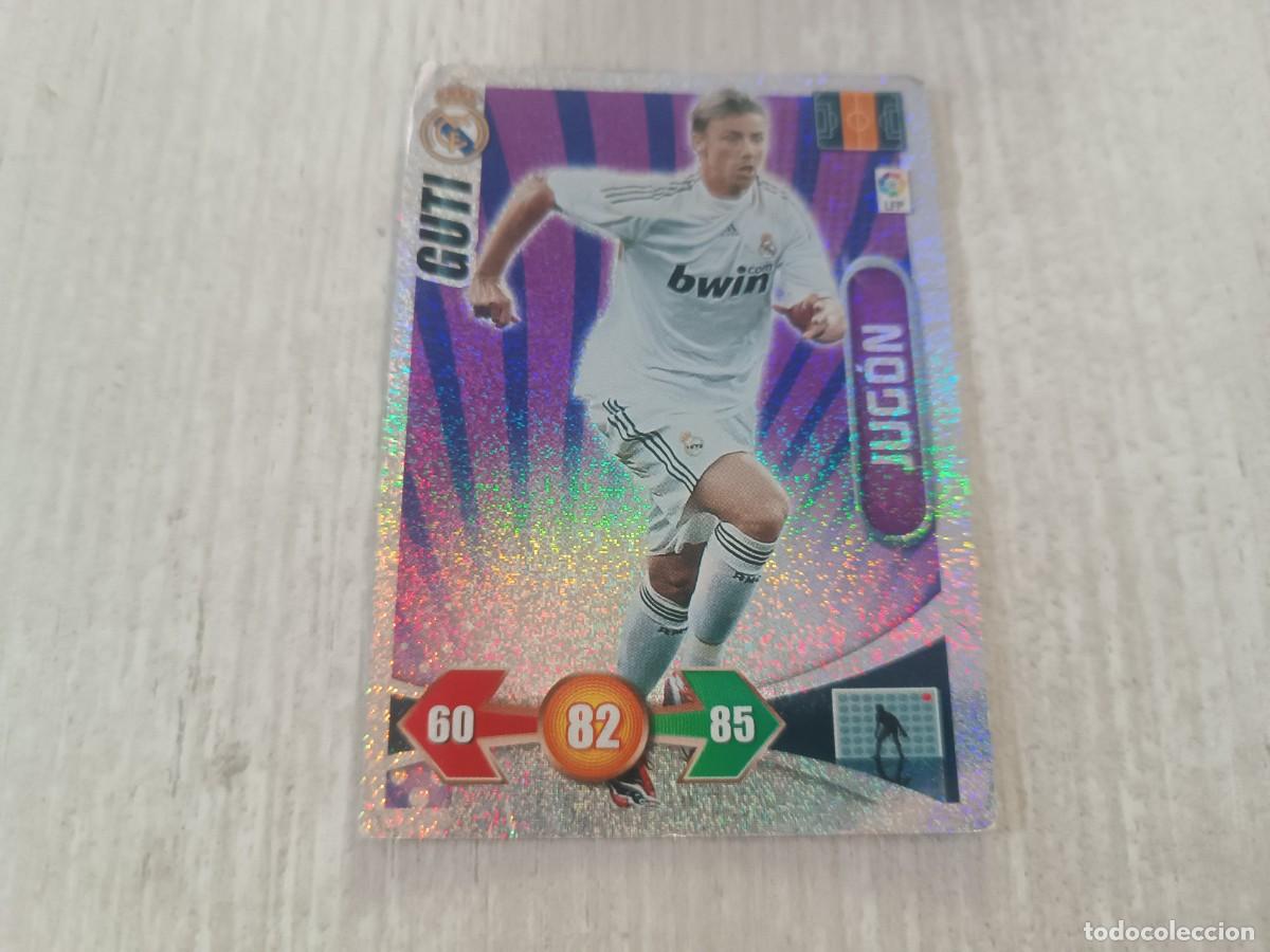 Figurine di Calcio: GUTI JUG&Oacute;N ADRENALYN 2009 2010 09 10