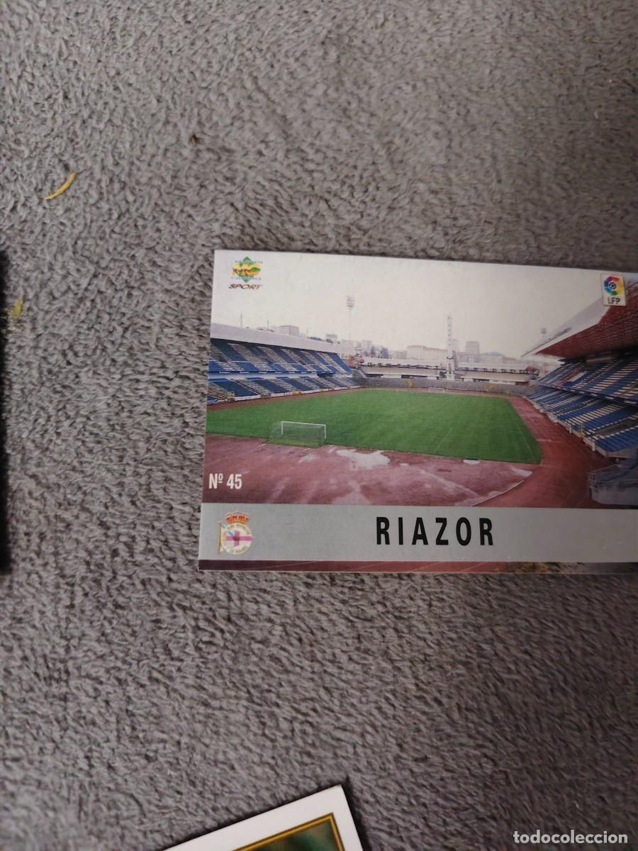 Figurine di Calcio: 45. RIAZOR R.C. DEPORTIVO MUNDICROMO FICHAS 97 98 LIGA 1997 1998 CARD ABB