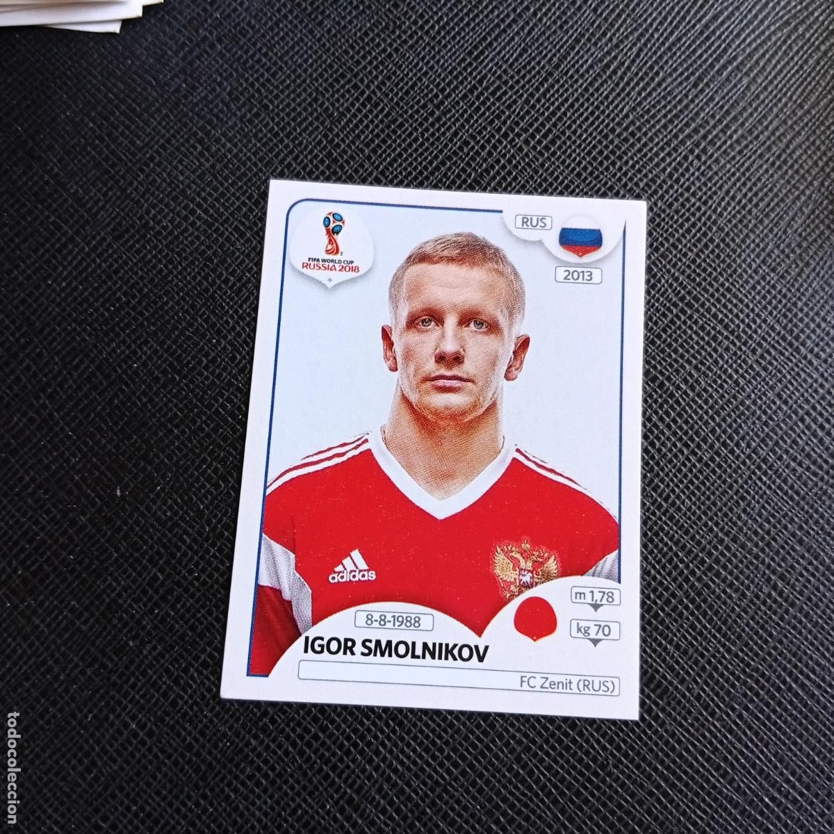 Figurine di Calcio: 35 IGOR SAMOLNIKOV RUSIA PANINI MUNDIAL RUSIA 2018 CROMO FUTBOL 18 - SIN PEGAR - /CJ2 .