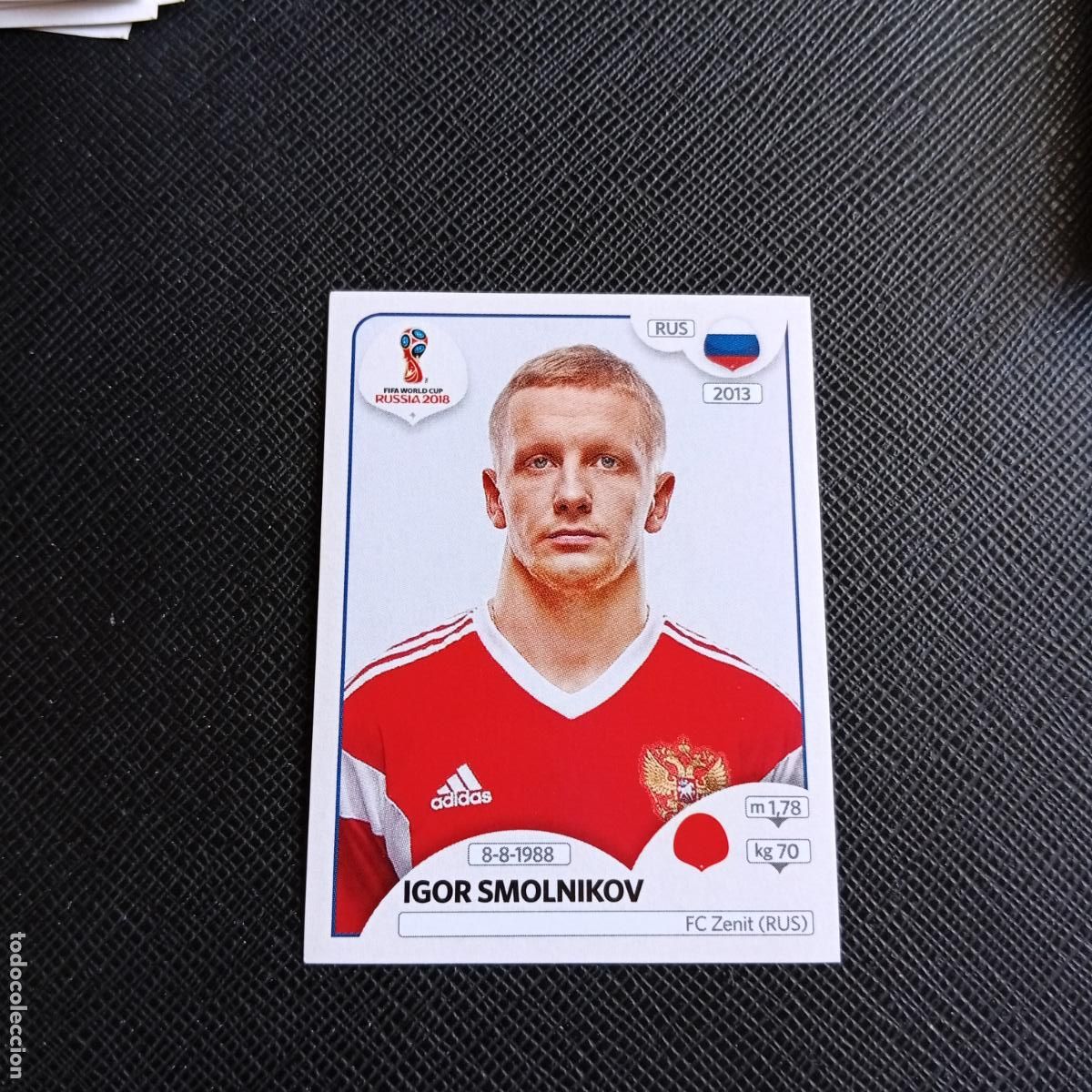 Figurine di Calcio: 35 IGOR SAMOLNIKOV RUSIA PANINI MUNDIAL RUSIA 2018 CROMO FUTBOL 18 - SIN PEGAR - /CJ2 ..