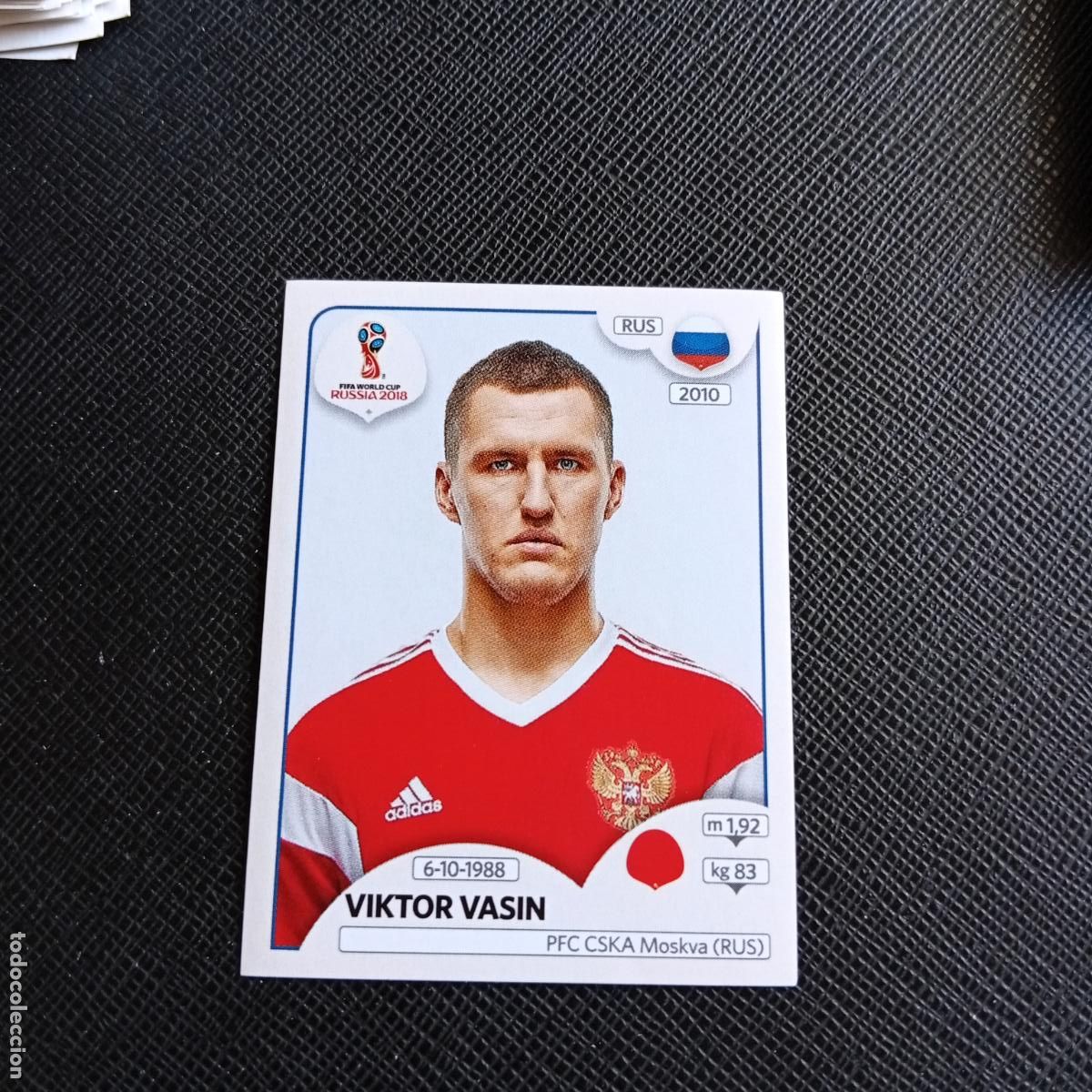 Figurine di Calcio: 36 VIKTOR VASIN RUSIA PANINI MUNDIAL RUSIA 2018 CROMO FUTBOL 18 - SIN PEGAR - /CJ2