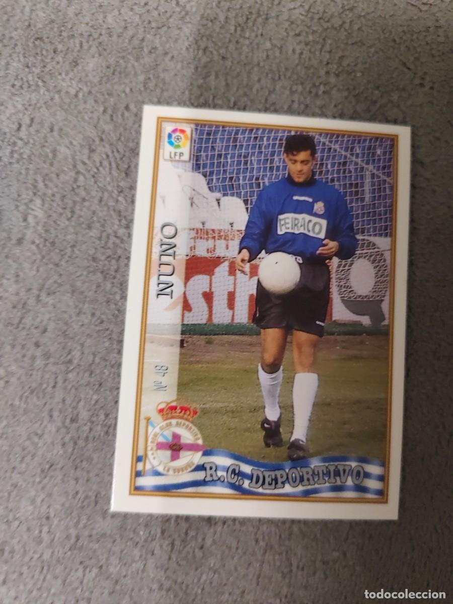 Figurine di Calcio: 48. NUNO R.C. DEPORTIVO MUNDICROMO FICHAS 97 98 LIGA 1997 1998 CARD ABB