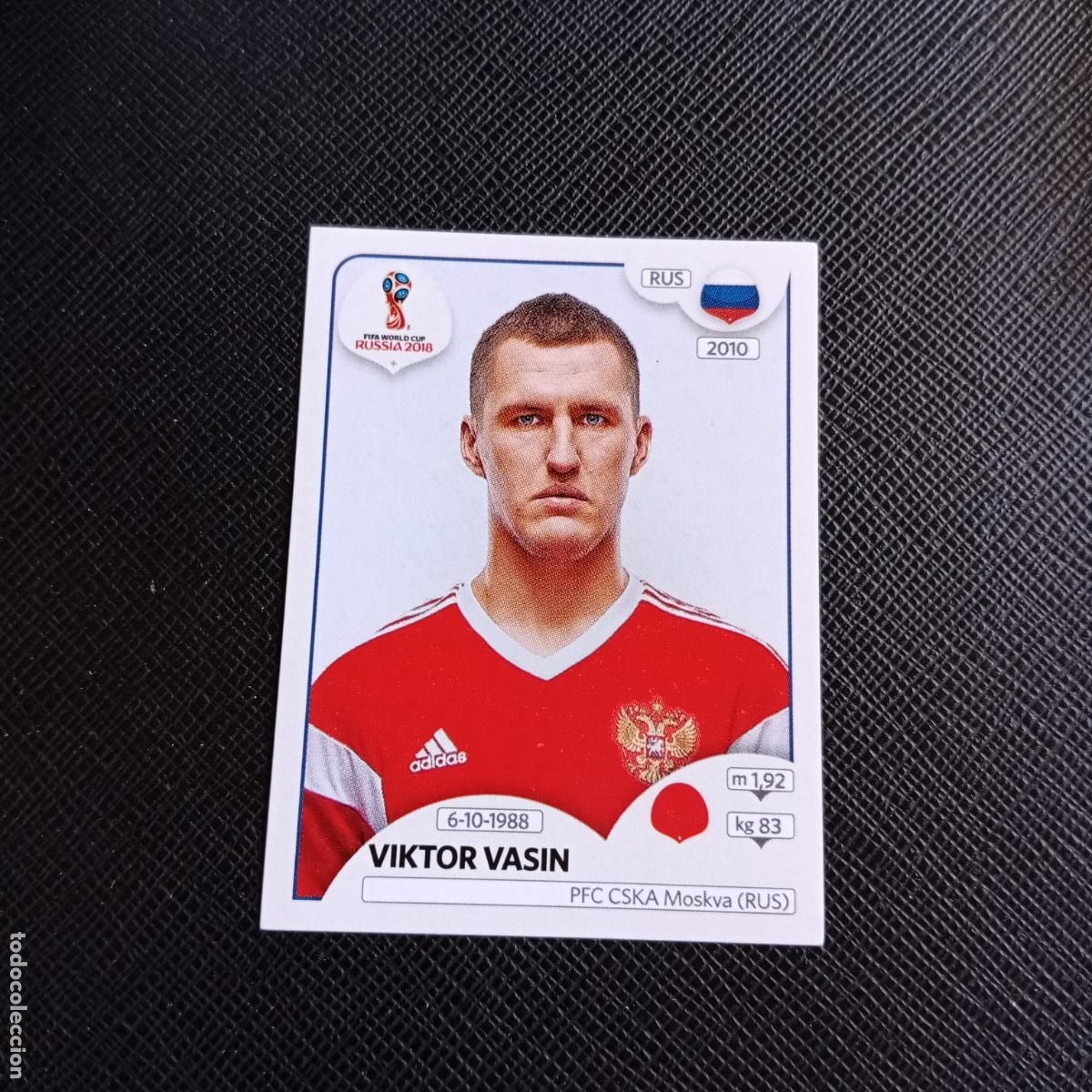 Figurine di Calcio: 36 VIKTOR VASIN RUSIA PANINI MUNDIAL RUSIA 2018 CROMO FUTBOL 18 - SIN PEGAR - /CJ2 .