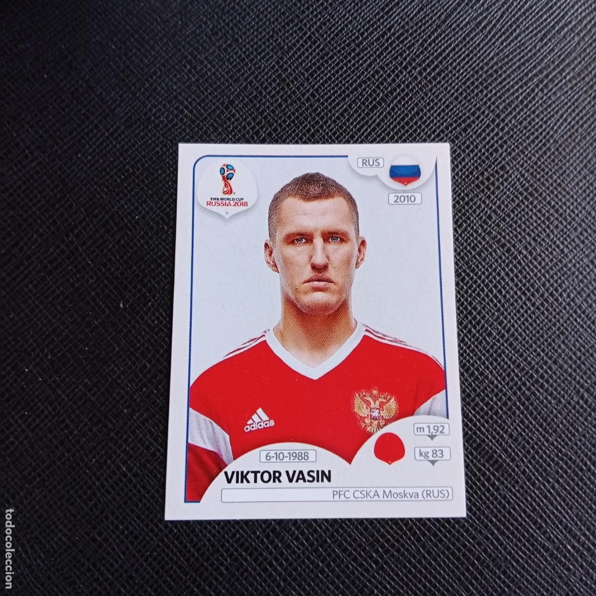 Figurine di Calcio: 36 VIKTOR VASIN RUSIA PANINI MUNDIAL RUSIA 2018 CROMO FUTBOL 18 - SIN PEGAR - /CJ2 ..