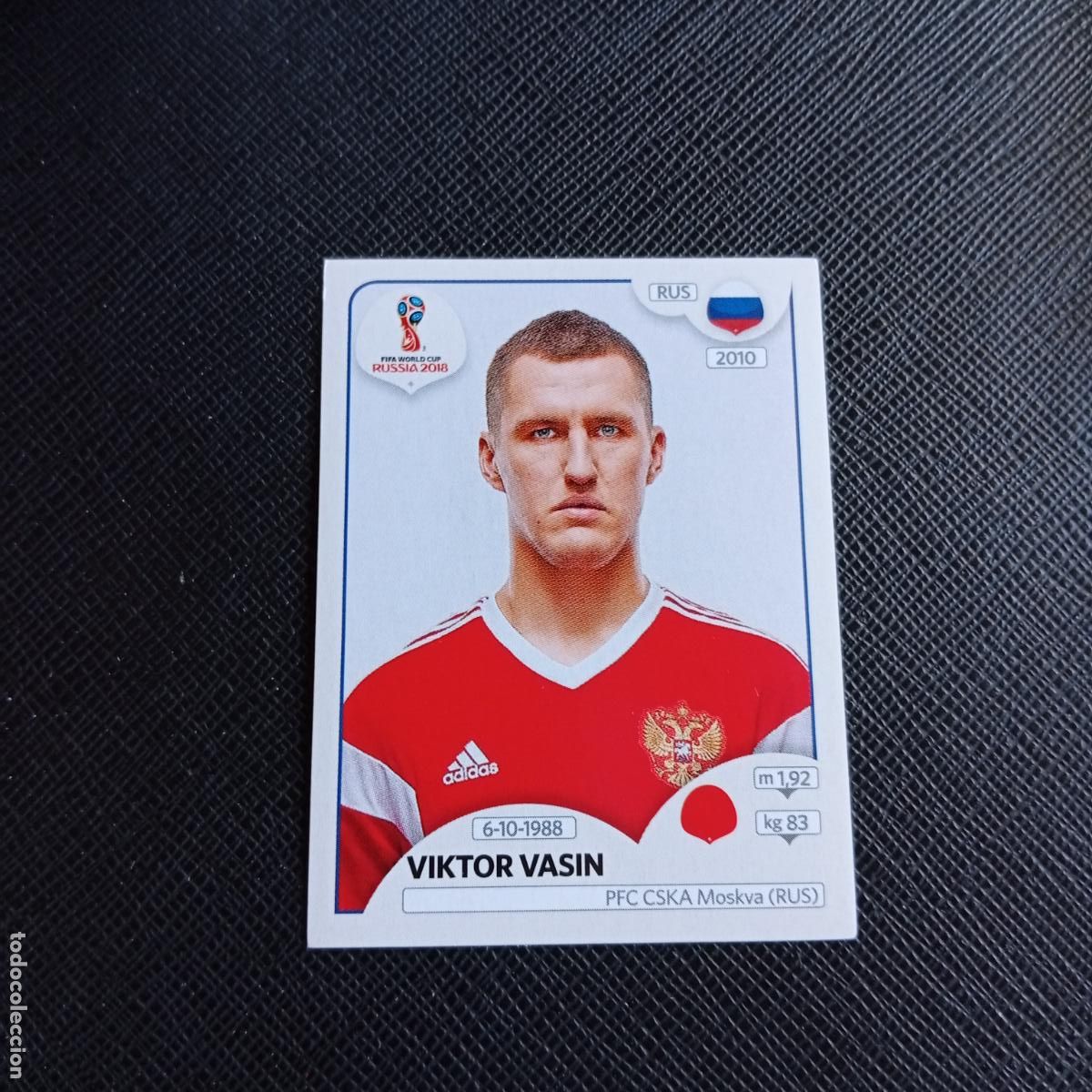 Figurine di Calcio: 36 VIKTOR VASIN RUSIA PANINI MUNDIAL RUSIA 2018 CROMO FUTBOL 18 - SIN PEGAR - /CJ2 ...