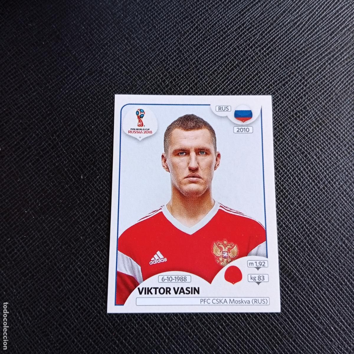 Figurine di Calcio: 36 VIKTOR VASIN RUSIA PANINI MUNDIAL RUSIA 2018 CROMO FUTBOL 18 - SIN PEGAR - /CJ2 ...