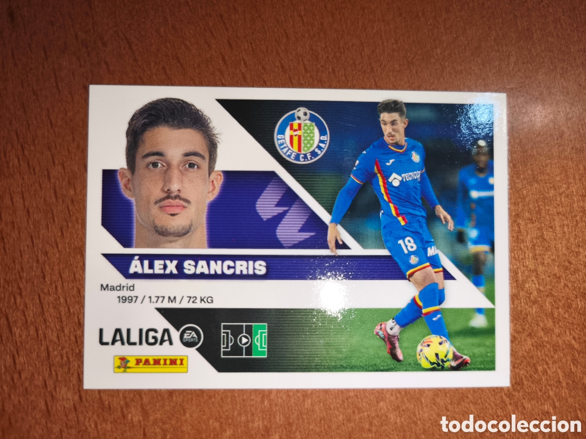 Figurine di Calcio: &Aacute;lex Sancris n&deg;17 liga este 26/27 Getafe