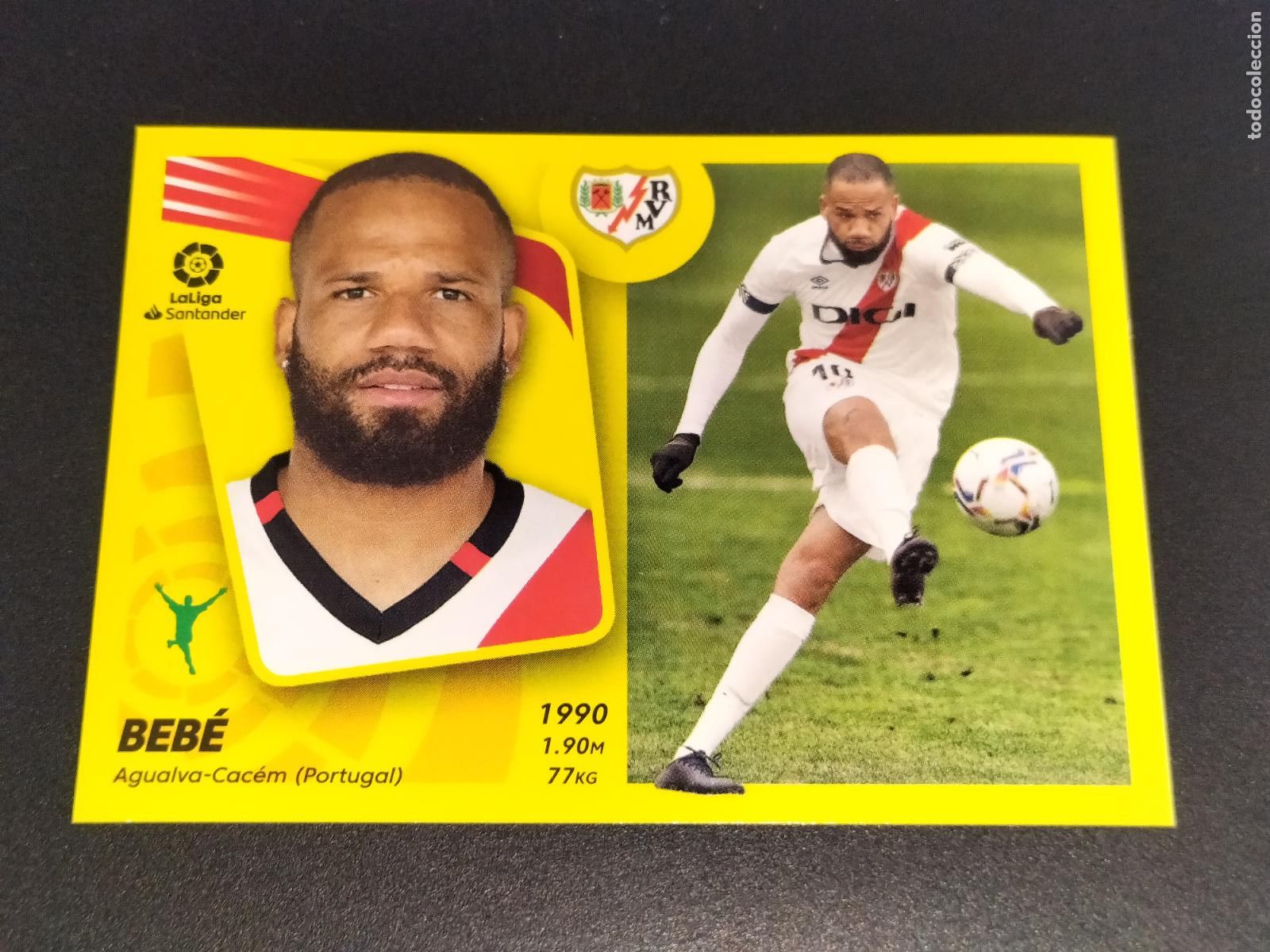 Cartes &agrave; collectionner de Football: N&ordm; 17 BEBE RAYO VALLECANO CROMOS LALIGA SANTANDER ESTE LIGA 2021 2022 21 22 PANINI