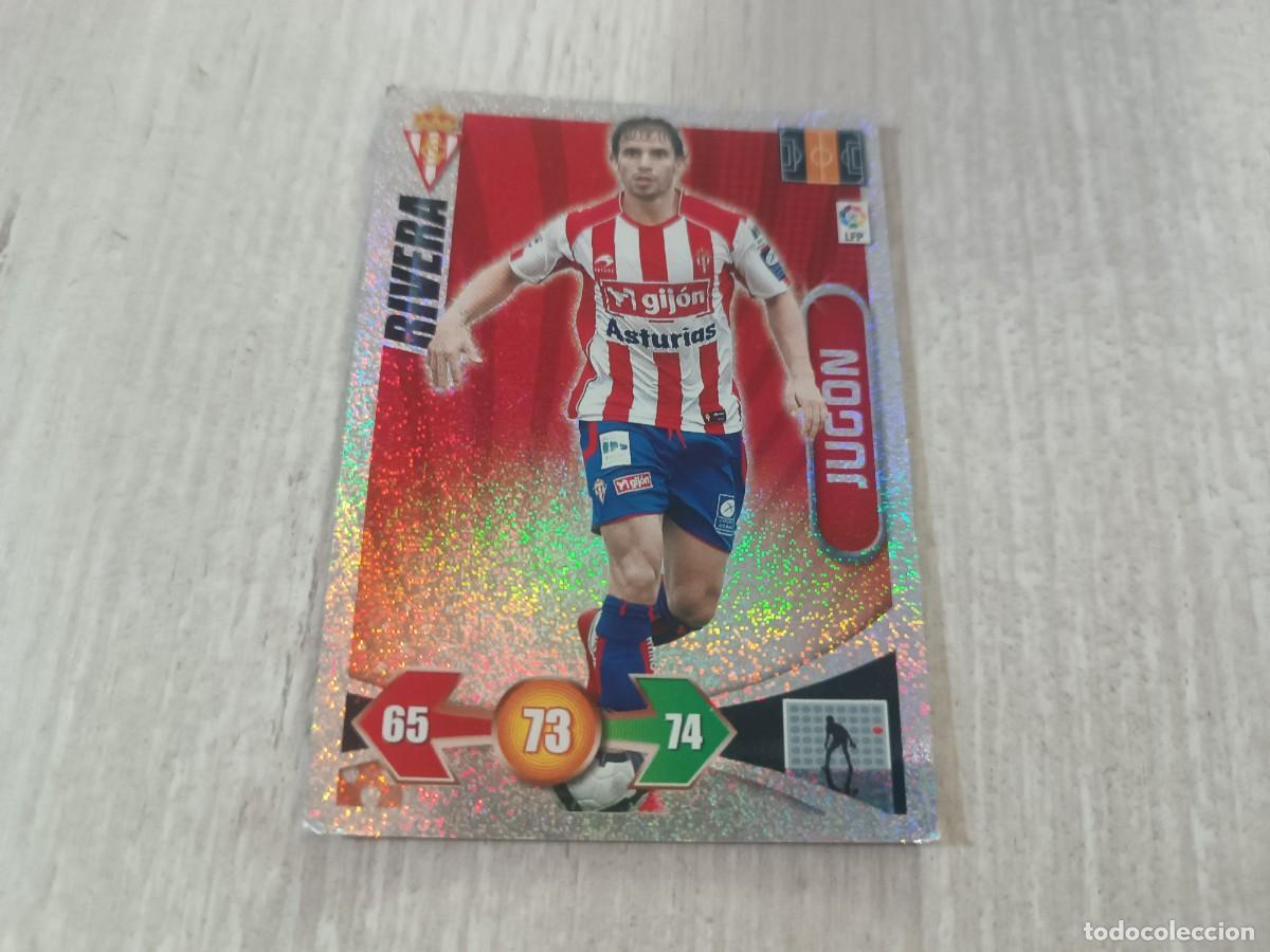 Cromos de f&uacute;tbol: RIVERA JUG&Oacute;N ADRENALYN 2009 2010 09 10
