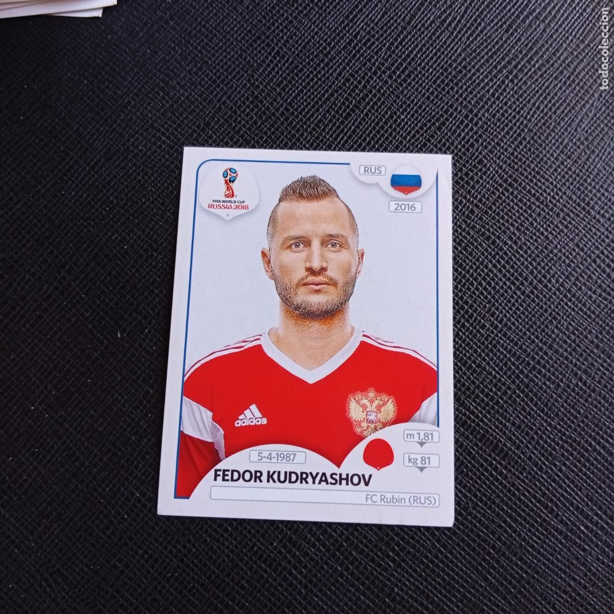 Cromos de f&uacute;tbol: 38 FEDOR KUDRYASHOV RUSIA PANINI MUNDIAL RUSIA 2018 CROMO FUTBOL 18 - SIN PEGAR - /CJ2 ...
