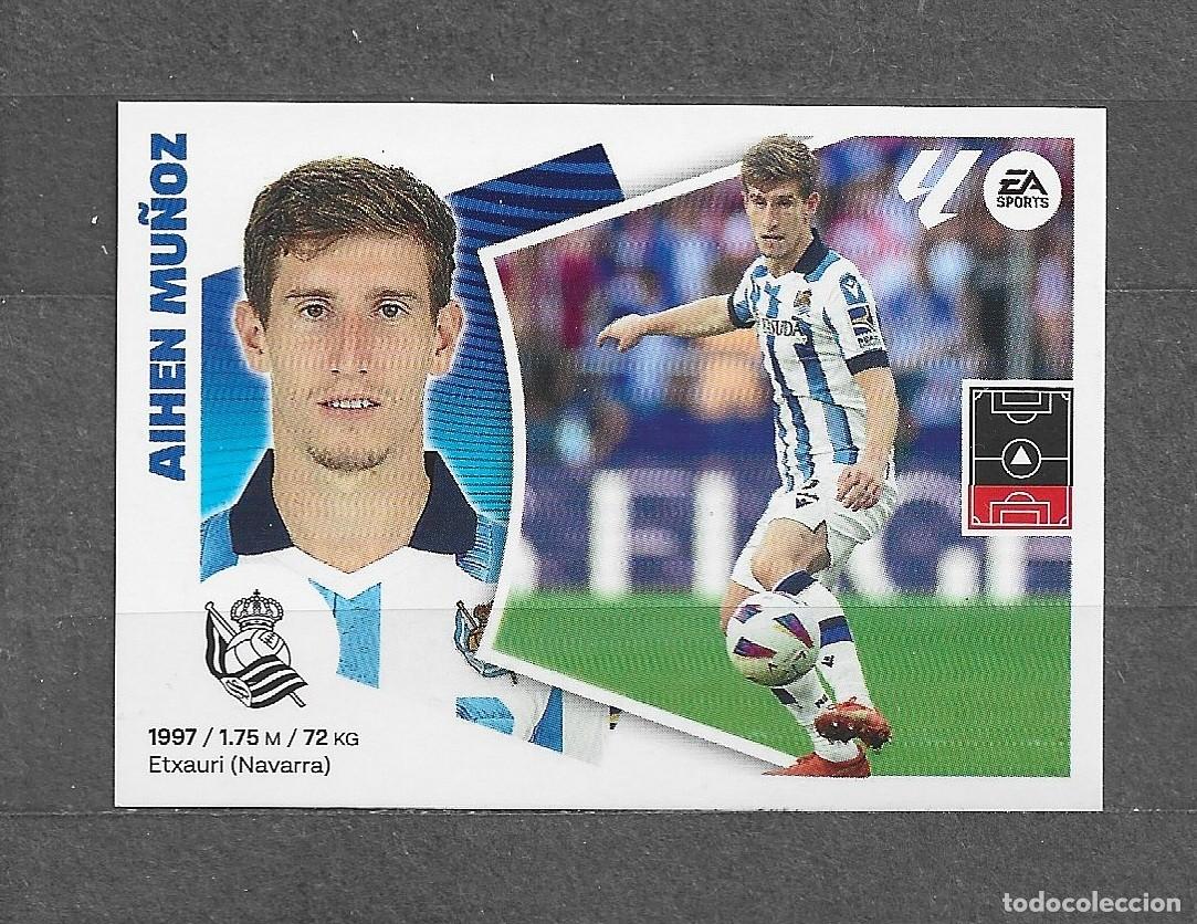 Cromos de f&uacute;tbol: Liga este 24/25 - Aihen Mu&ntilde;oz - N&ordm; 10a - Real Sociedad