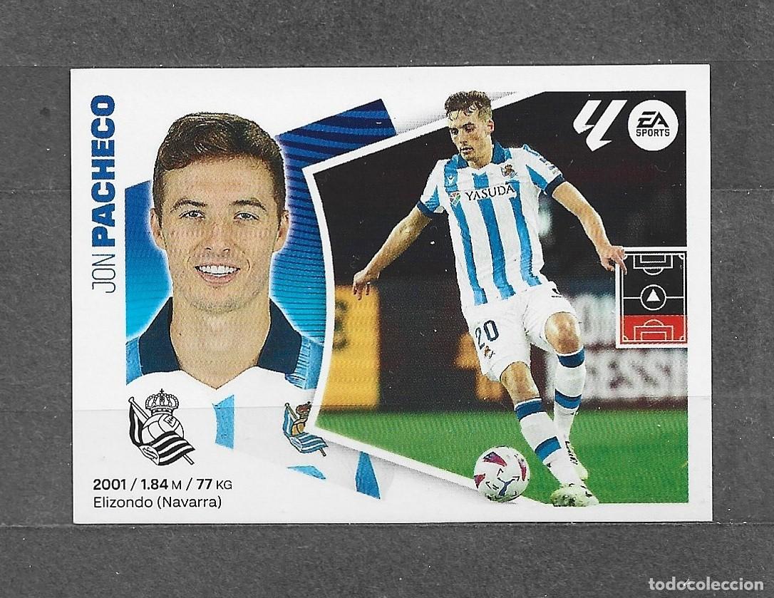 Cromos de f&uacute;tbol: Liga este 24/25 - Pacheco - N&ordm; 9 - Real Sociedad
