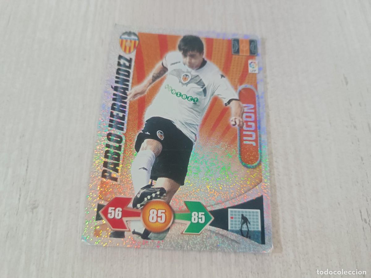 Cromos de f&uacute;tbol: PABLO HERN&Aacute;NDEZ JUG&Oacute;N ADRENALYN 2009 2010 09 10