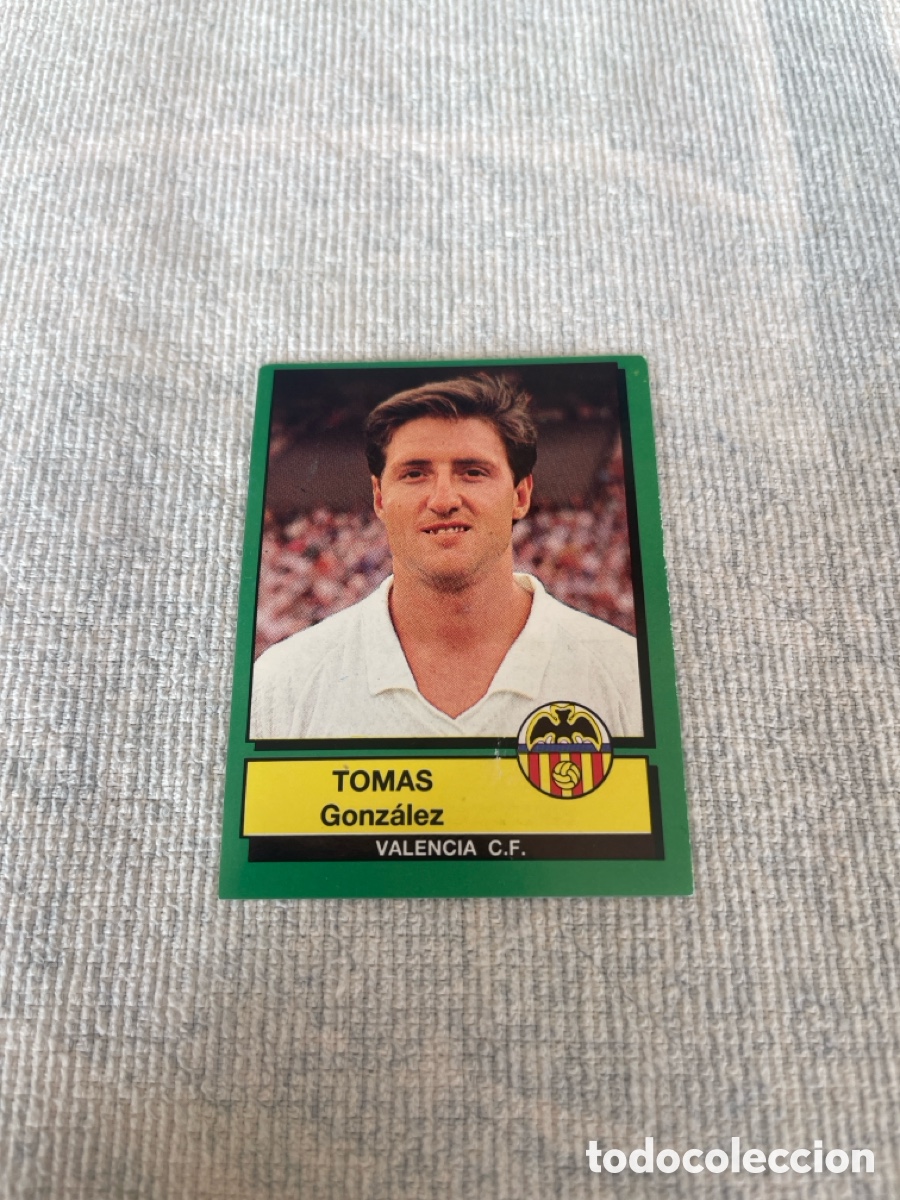 Cromos de f&uacute;tbol: FUTBOL 90 Panini TOMAS Valencia C.F. 319 Sin Pegar