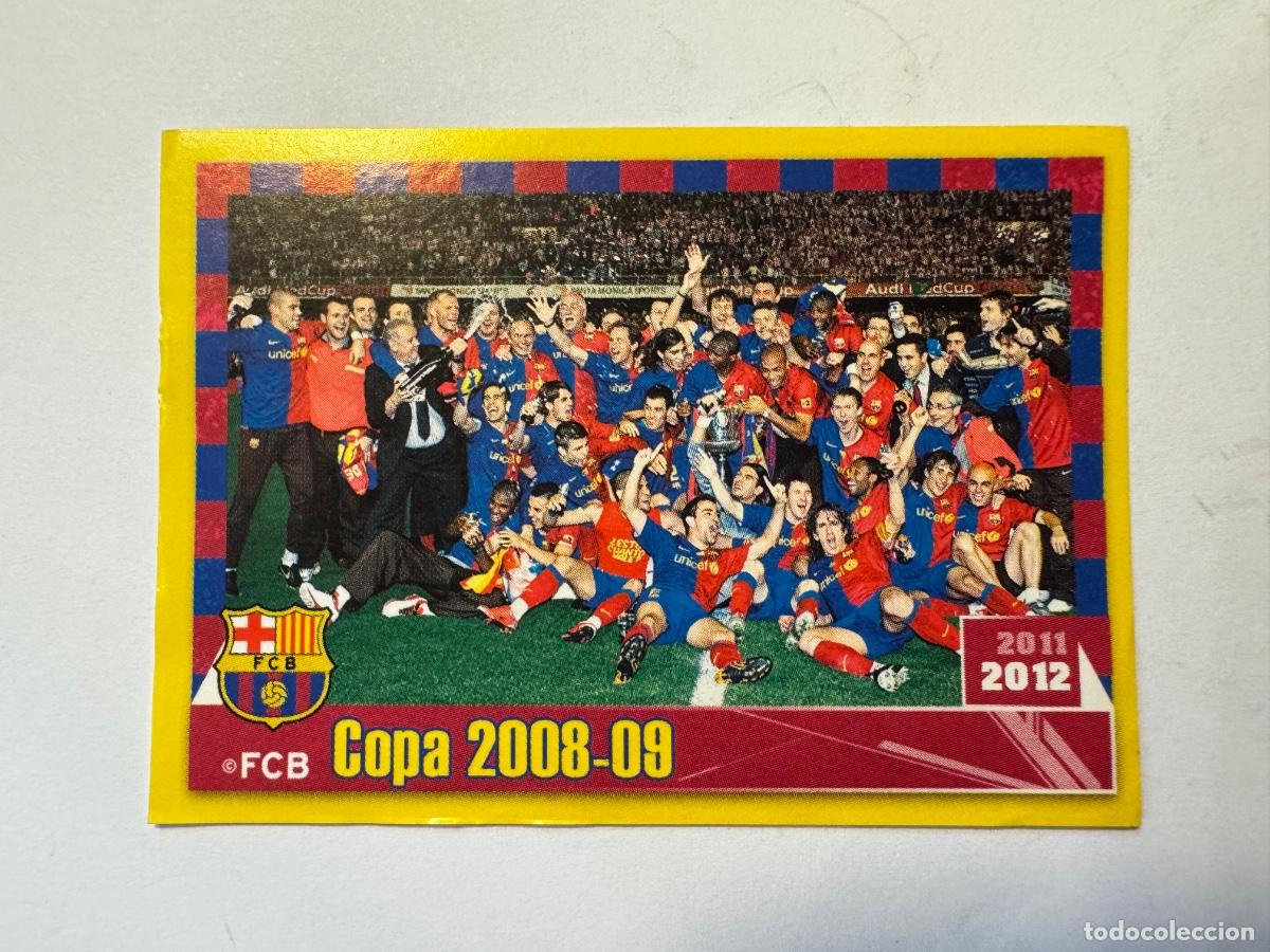 Cromos de f&uacute;tbol: MESSI Y EQUIPO F.C. BARCELONA CROMO DE FUTBOL NUNCA PEGADO PANINI / COMPRA M&Iacute;NIMA 5&euro;