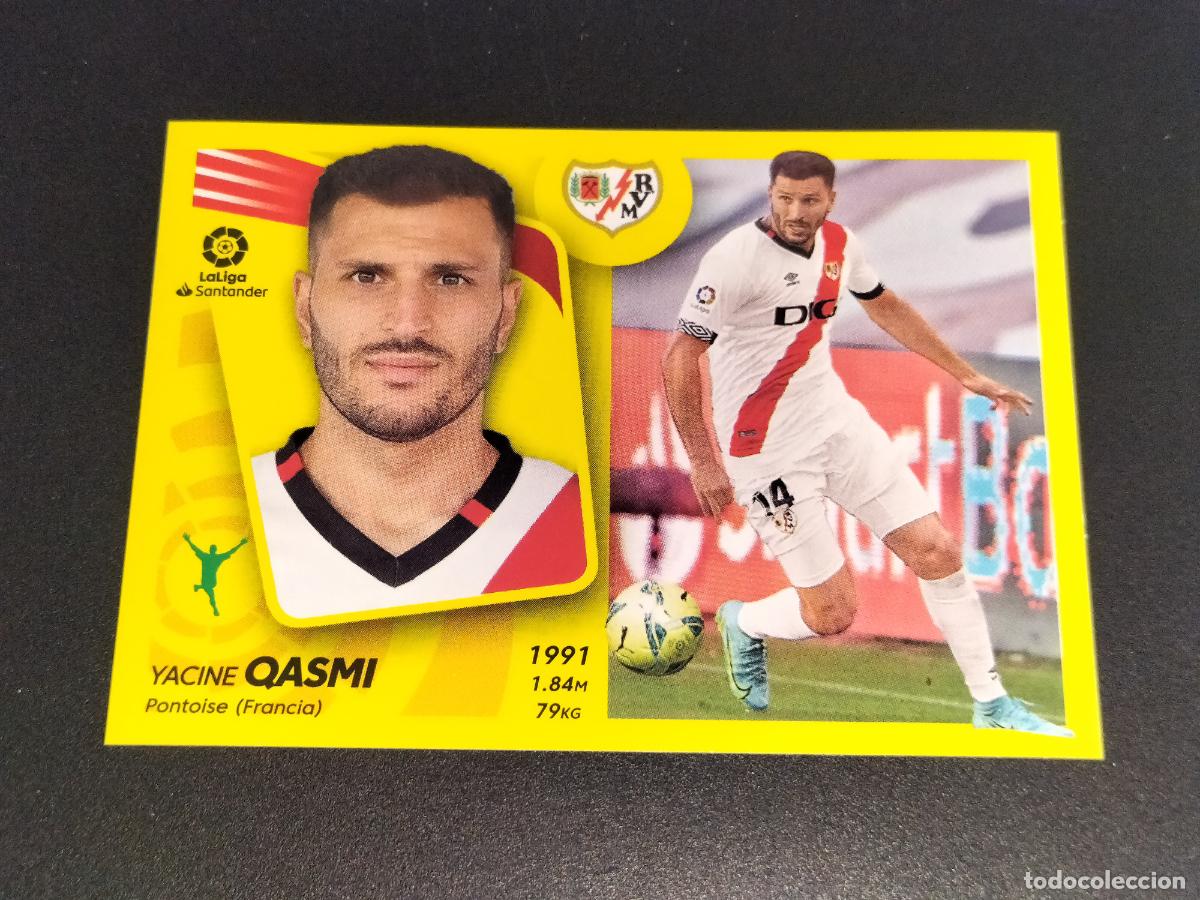 Cromos de f&uacute;tbol: N&ordm; 19 QASMI RAYO VALLECANO CROMOS LALIGA SANTANDER ESTE LIGA 2021 2022 21 22 PANINI