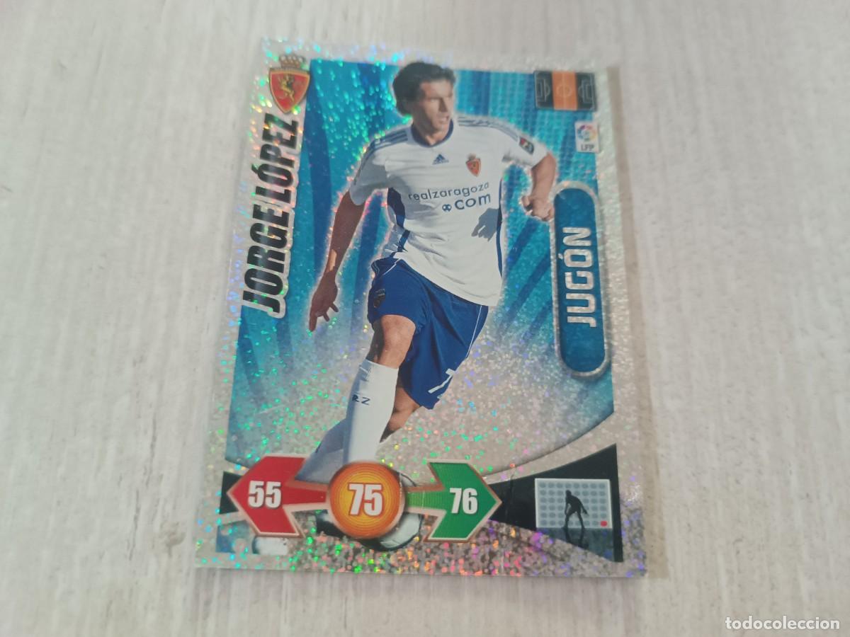 Cromos de f&uacute;tbol: JORGE L&Oacute;PEZ JUG&Oacute;N ADRENALYN 2009 2010 09 10