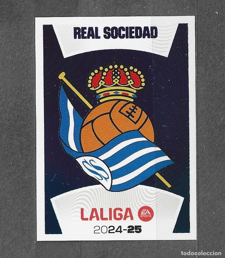 Football Stickers: Liga este 24/25 - Real Sociedad - N&ordm; 1 - Escudo