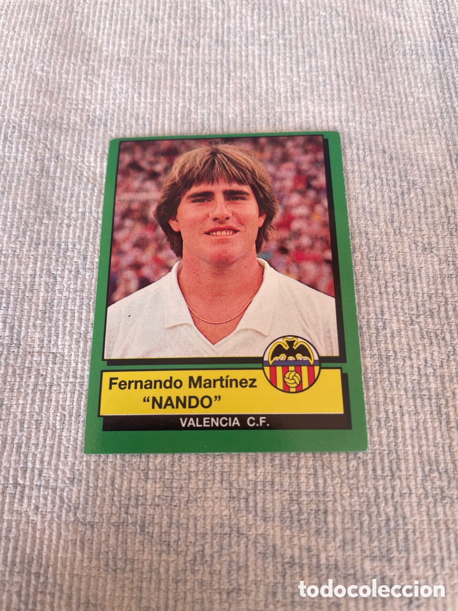 Football Stickers: FUTBOL 90 Panini NANDO 316 Valencia C.F. Sin Pegar
