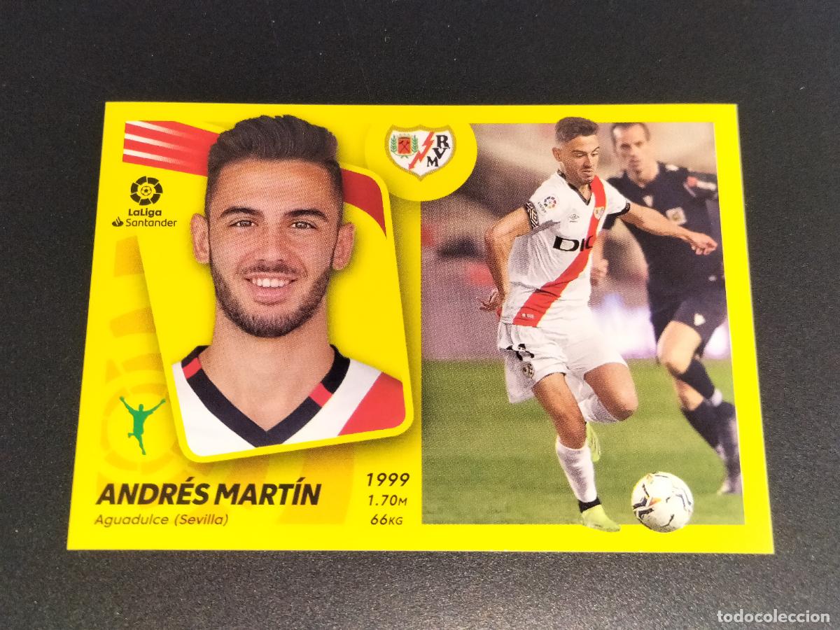 Football Stickers: N&ordm; 20 ANDRES MARTIN RAYO VALLECANO CROMOS LALIGA SANTANDER ESTE LIGA 2021 2022 21 22 PANINI