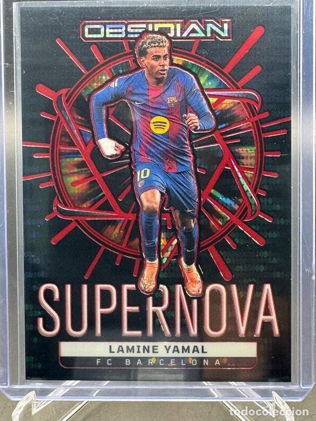 Cromos de Futebol: Lamine Yamal Supernova 2023-24 Obsidian #/60
