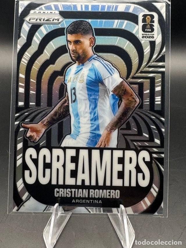 Cartes &agrave; collectionner de Football: Cristian Romero Prizm 2026 Screamers Silver #13