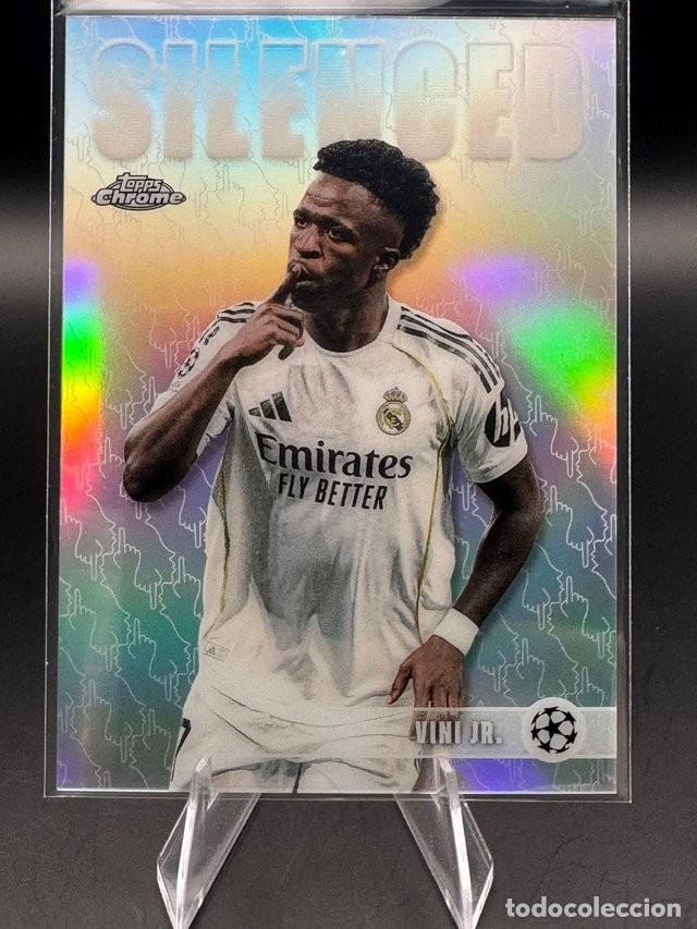 Cartes &agrave; collectionner de Football: Vini Jr. Topps Chrome Silenced SHH-8