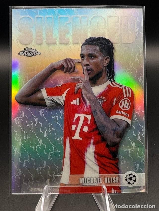 Cartes &agrave; collectionner de Football: Michael Olise Topps Chrome Silenced SHH-7