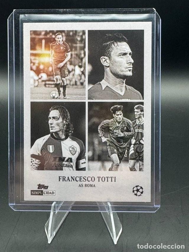 Cartes &agrave; collectionner de Football: Francesco Totti Topps Simplicidad Raices