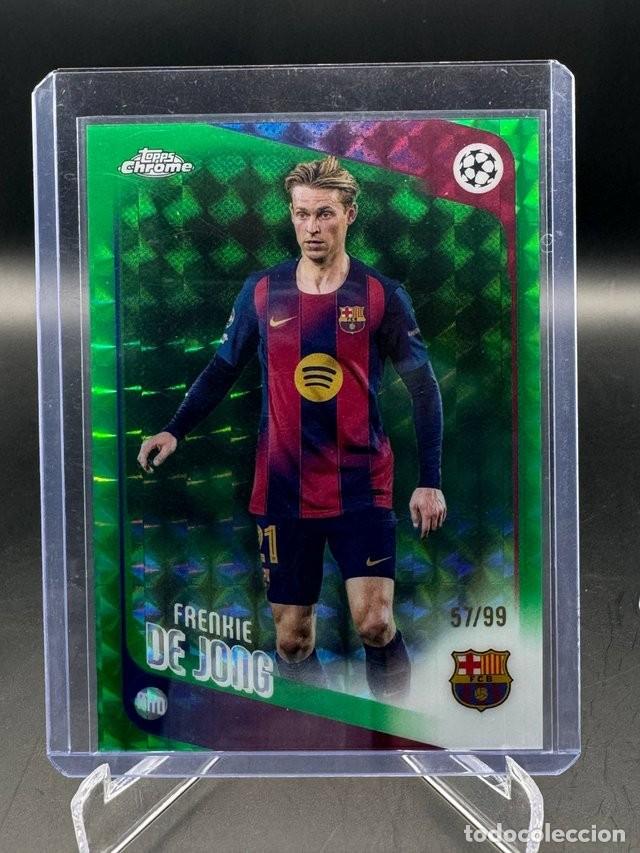 Cartes &agrave; collectionner de Football: Frenkie de Jong Topps Chrome /99