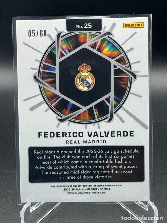 Cromos de f&uacute;tbol: Federico Valverde Supernova 60/99 - Foto 2