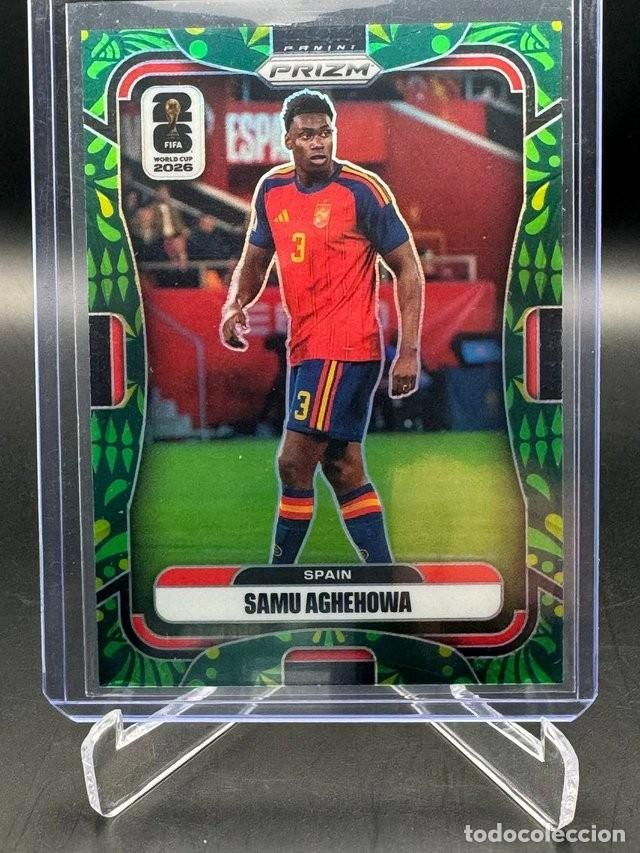 Cartes &agrave; collectionner de Football: Panini Prizm 2026 Samu Aghehowa Spain 18/70