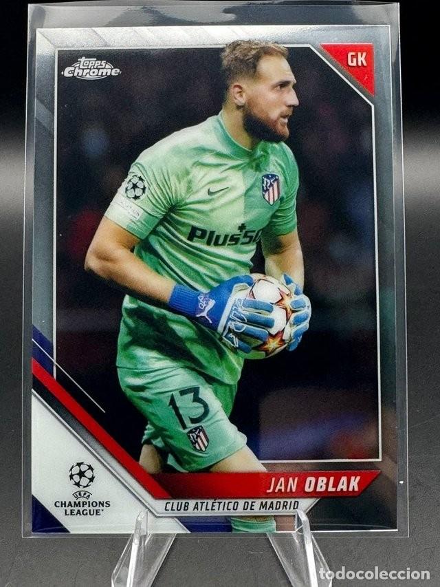 Cartes &agrave; collectionner de Football: Jan Oblak Topps Chrome #134