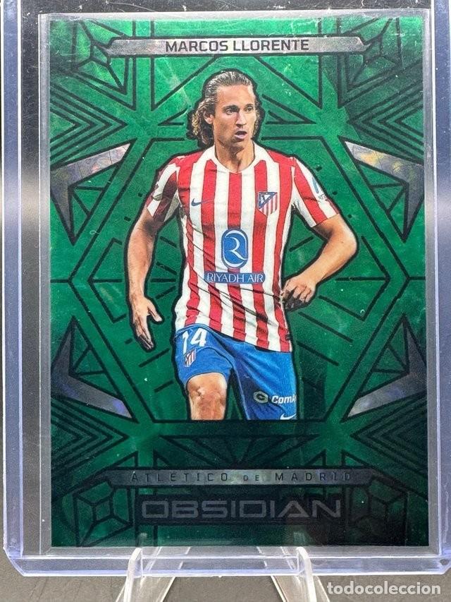 Cartes &agrave; collectionner de Football: Marcos Llorente numerada /28 Obsidian